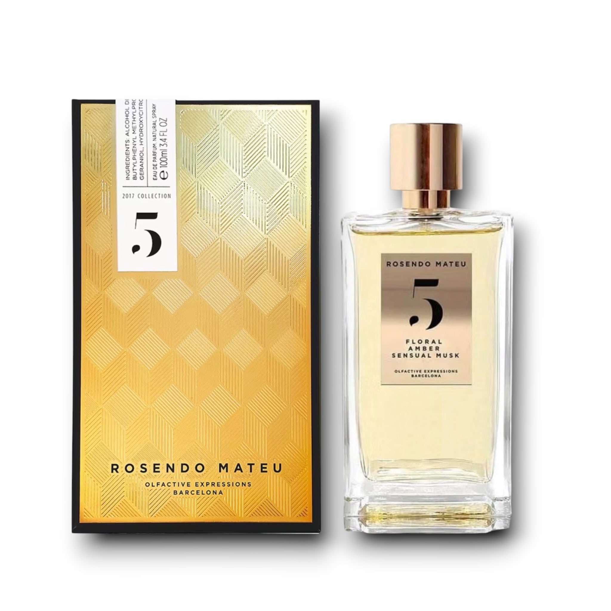Rosendo Mateu Nº 5 Floral Amber Sensual Musk Eau de Parfum