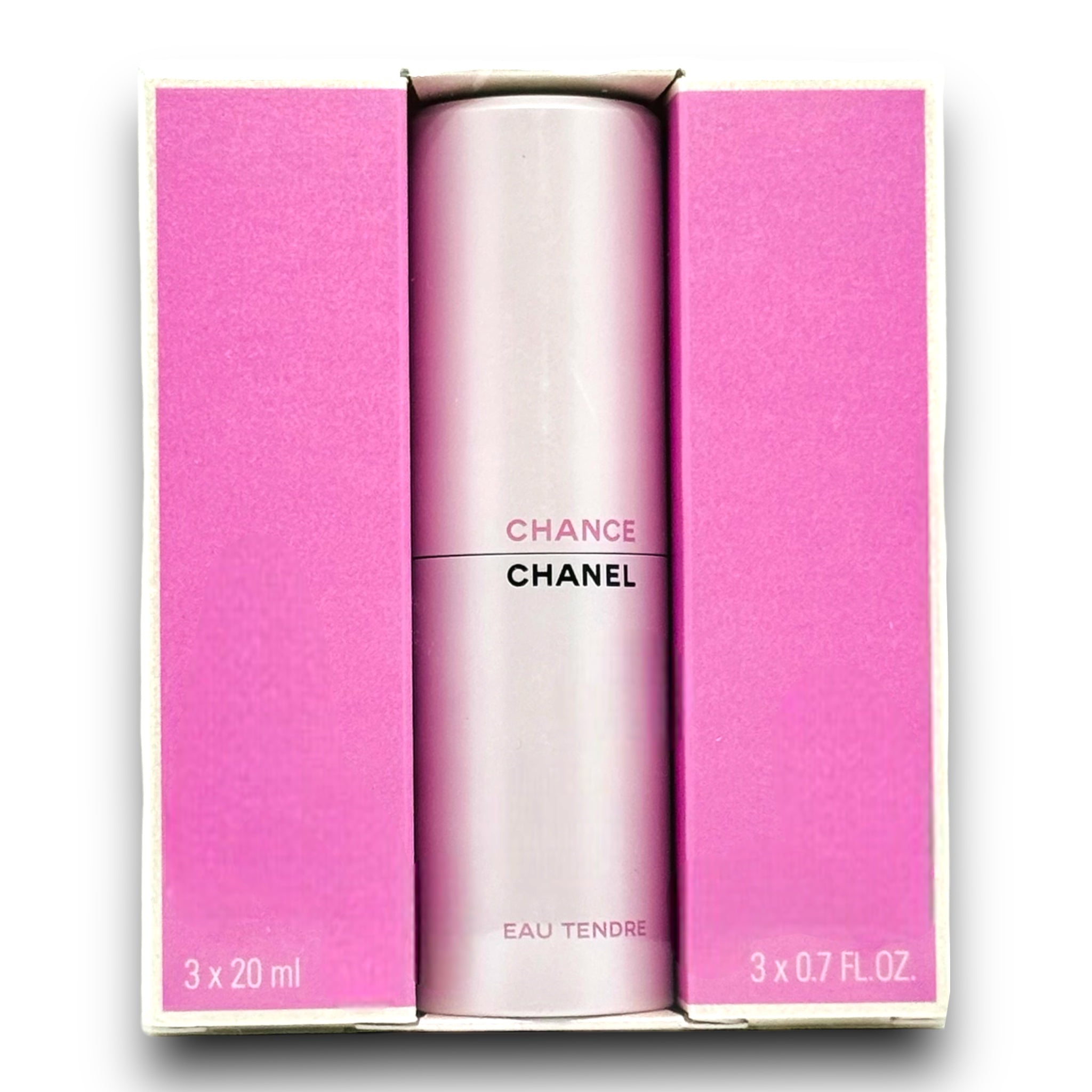 Chanel Chance Eau Tendre Eau de Toilette Twist and Spray 3x20ml (60ml)