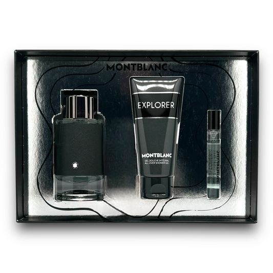 Montblanc Explorer Set 100ml Eau de Parfum + 100ml Duschgel + 7,5ml Eau de Parfum