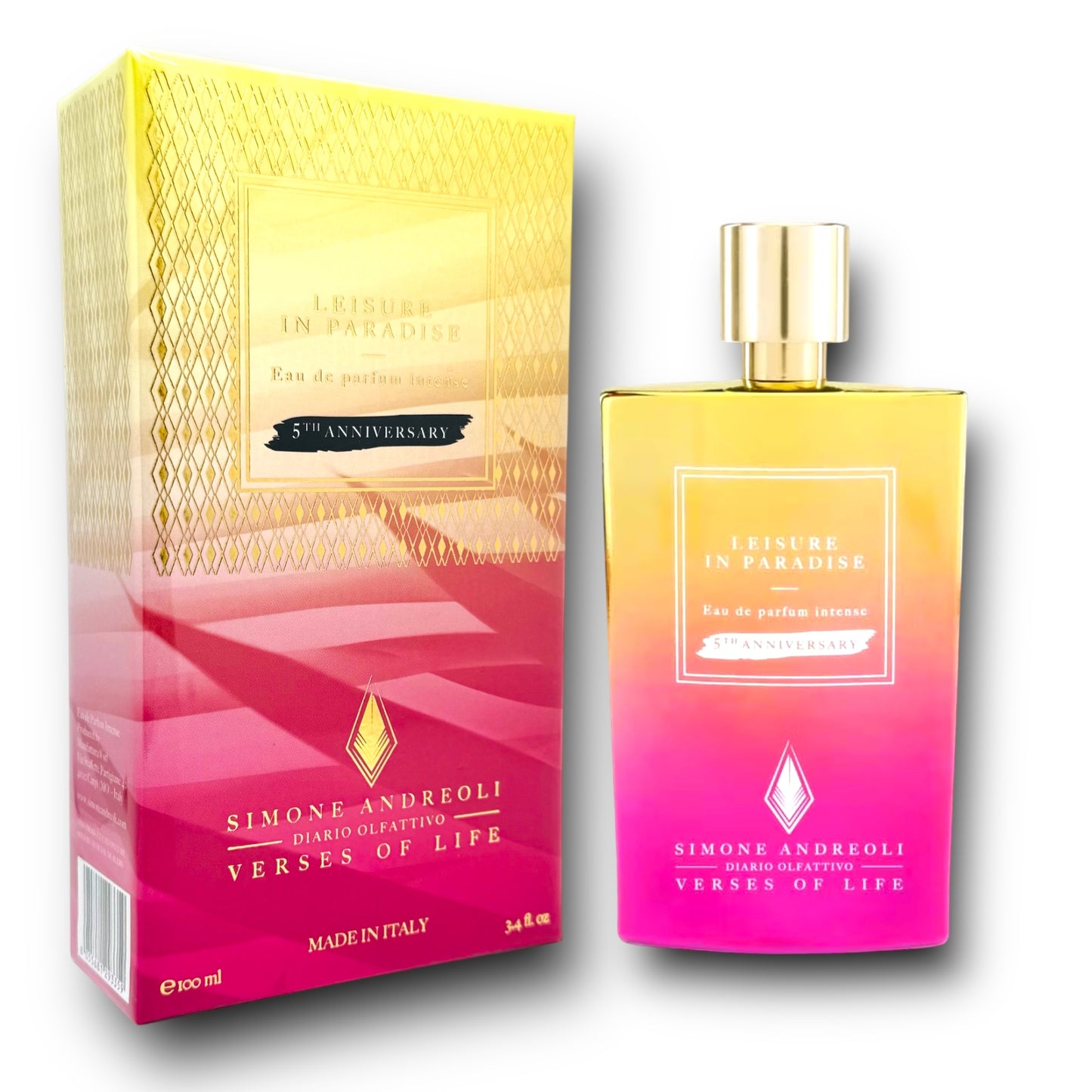 Simone Andreoli Leisure in Paradise 5th Anniversary Eau de Parfum Intense