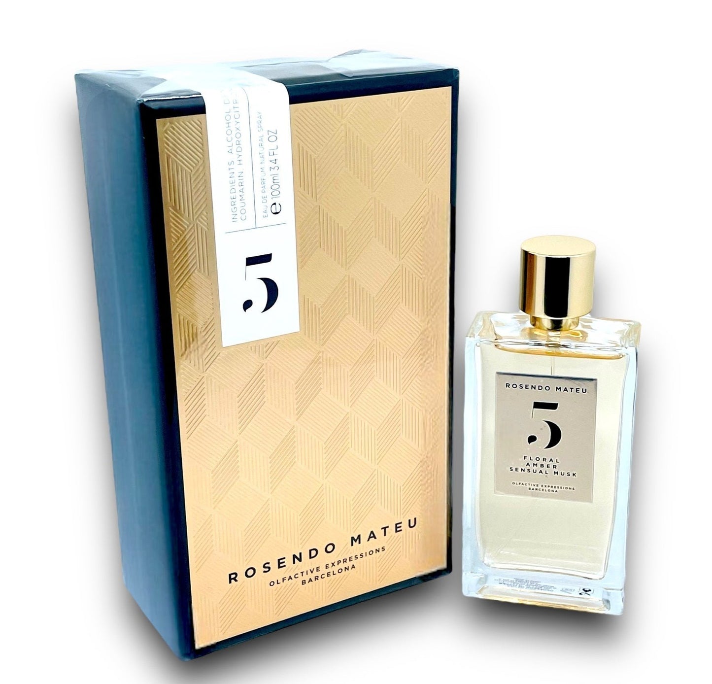 Rosendo Mateu Nº 5 Floral Amber Sensual Musk Eau de Parfum