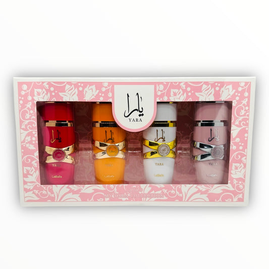 Lattafa My Yara Collection 100ml Eau de Parfum (4x25ml) Parfum Miniaturen